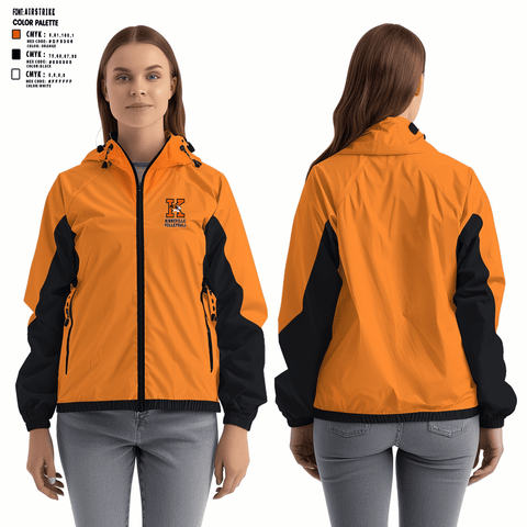 Windbreaker, Kirksville High School Volleyball, Women's Volleyball, Teamtime, Team time, sublimation, custom sports apparel, team uniforms, spirit wear, spiritwear, sports uniforms, custom shirts, team store, custom team store, fundraiser sports, apparel fundraiser