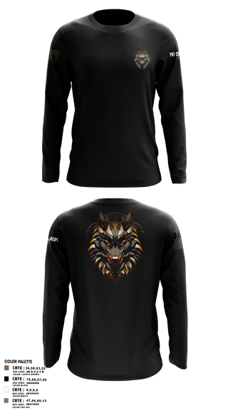 Long Sleeve Performance Shirt, 501st BSBWolfpack, Army, Teamtime, Team time, sublimation, custom sports apparel, team uniforms, spirit wear, spiritwear, sports uniforms, custom shirts, team store, custom team store, fundraiser sports, apparel fundraiser