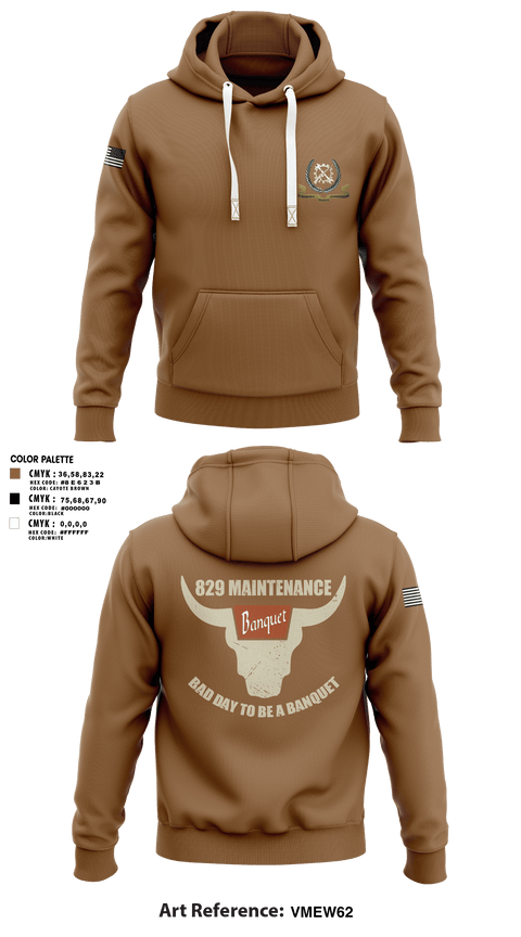 Hoodie, 829 maintenance, National Guard, Teamtime, Team time, sublimation, custom sports apparel, team uniforms, spirit wear, spiritwear, sports uniforms, custom shirts, team store, custom team store, fundraiser sports, apparel fundraiser