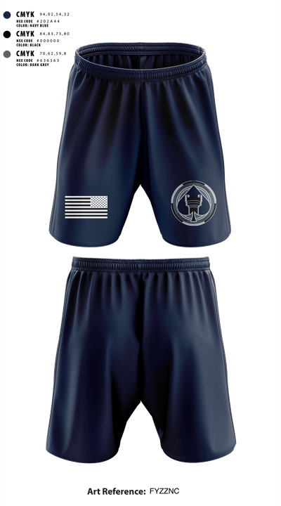 Funken 1165851 Athletic Shorts With Pockets - 1