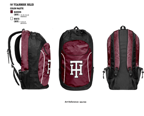Gear Bag, Agates, Men's Basketball, Teamtime, Team time, sublimation, custom sports apparel, team uniforms, spirit wear, spiritwear, sports uniforms, custom shirts, team store, custom team store, fundraiser sports, apparel fundraiser