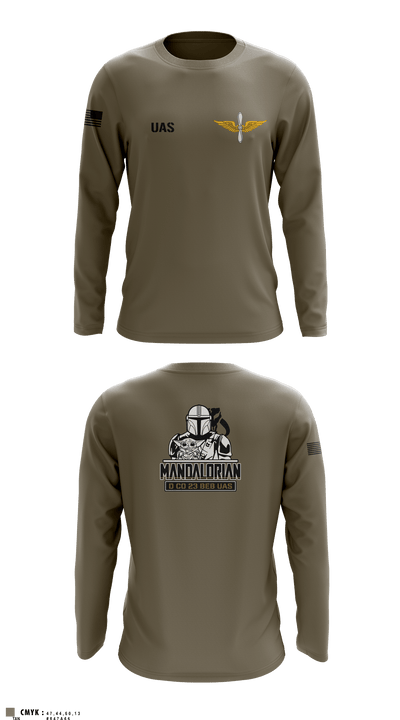 23rd BEB UAS 32441803 Long Sleeve Performance Shirt - 2