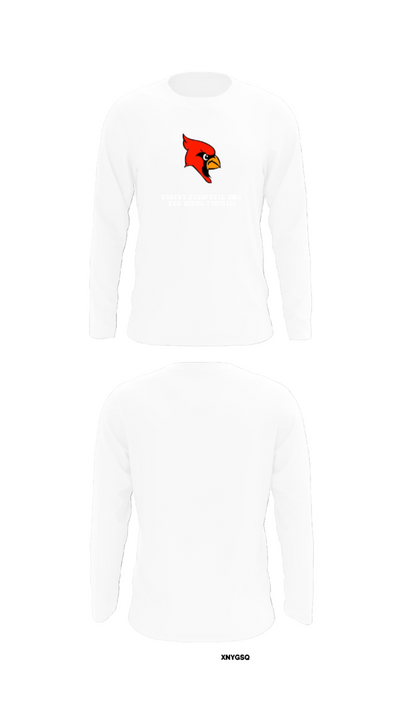 Robert D Campbell Junior High School Football 85267427 Long Sleeve Performance Shirt - 8