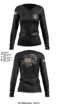 3rd Platoon, CCo, 1-508th PIR 77513198 Women's Long Sleeve V-neck Shirt - 3