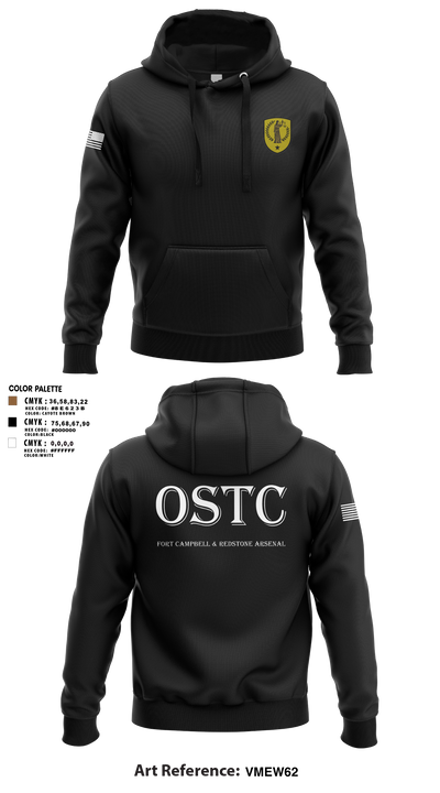 Fort Campbell & Redstone Arsenal - Office of Special Trial Counsel 55135476 Hoodie - 3