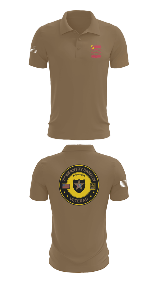 Short Sleeve Performance Polo, 1st Battalion 15th Field Artillery, Army, Teamtime, Team time, sublimation, custom sports apparel, team uniforms, spirit wear, spiritwear, sports uniforms, custom shirts, team store, custom team store, fundraiser sports, apparel fundraiser