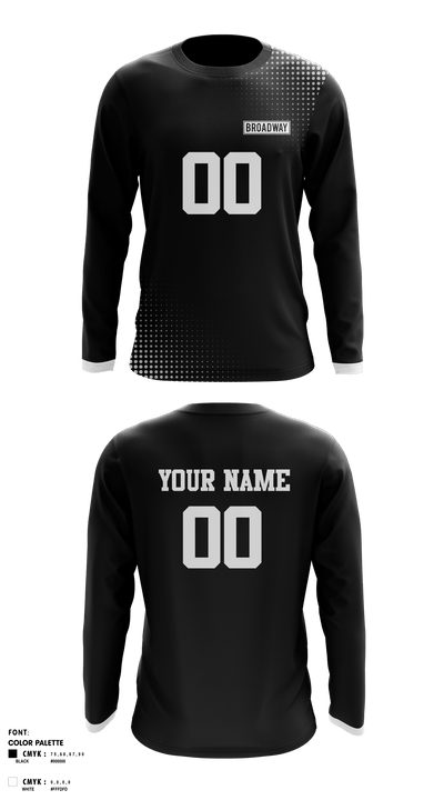 BROADWAY 58576994 Long Sleeve Performance Shirt - 1