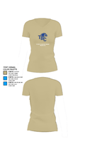 Trinity Baptist College Volleyball 38346393 Women's Short Sleeve V-neck Shirt - 26