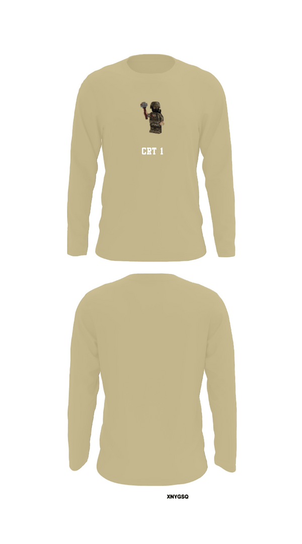 Long Sleeve Performance Shirt, CRT 1, Army, Teamtime, Team time, sublimation, custom sports apparel, team uniforms, spirit wear, spiritwear, sports uniforms, custom shirts, team store, custom team store, fundraiser sports, apparel fundraiser
