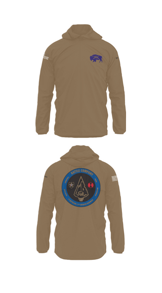 Windbreaker, Battle company 1-17IN, Army, Teamtime, Team time, sublimation, custom sports apparel, team uniforms, spirit wear, spiritwear, sports uniforms, custom shirts, team store, custom team store, fundraiser sports, apparel fundraiser