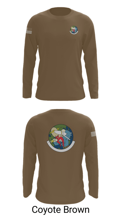 20th Intelligence Squadron 92115320 Long Sleeve Performance Shirt - 6