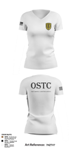 Fort Campbell & Redstone Arsenal - Office of Special Trial Counsel 55135476 Women's Short Sleeve V-neck Shirt - 2