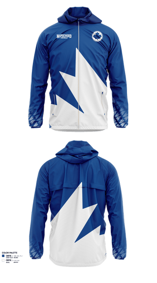 Windbreaker, Maplewood Football, Football, Teamtime, Team time, sublimation, custom sports apparel, team uniforms, spirit wear, spiritwear, sports uniforms, custom shirts, team store, custom team store, fundraiser sports, apparel fundraiser
