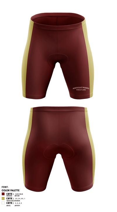 North East Pickers 27021060 Men's Compression Shorts - 1