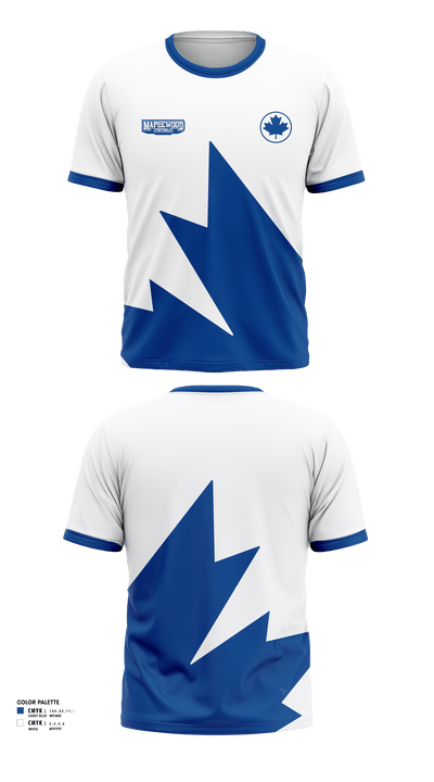 MAPLEWOOD FOOTBALL 88193662 Short Sleeve Performance Shirt - 10