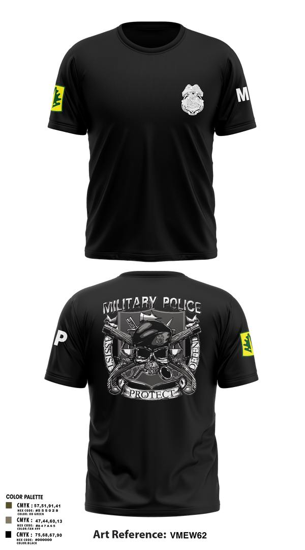 Short Sleeve Performance Shirt, 307TH Military Police Company, , Teamtime, Team time, sublimation, custom sports apparel, team uniforms, spirit wear, spiritwear, sports uniforms, custom shirts, team store, custom team store, fundraiser sports, apparel fundraiser