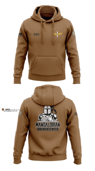 Hoodie, 23rd BEB UAS, Army, Teamtime, Team time, sublimation, custom sports apparel, team uniforms, spirit wear, spiritwear, sports uniforms, custom shirts, team store, custom team store, fundraiser sports, apparel fundraiser
