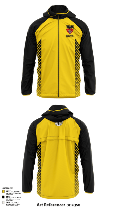 TCS Team Germany 82718628 Windbreaker - 1