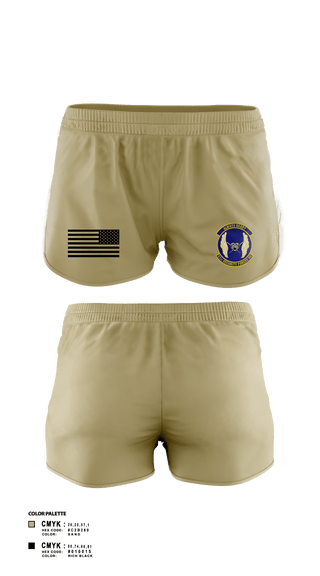 Women's Shorts, 51SFS Metal Tigers, Air Force, Teamtime, Team time, sublimation, custom sports apparel, team uniforms, spirit wear, spiritwear, sports uniforms, custom shirts, team store, custom team store, fundraiser sports, apparel fundraiser