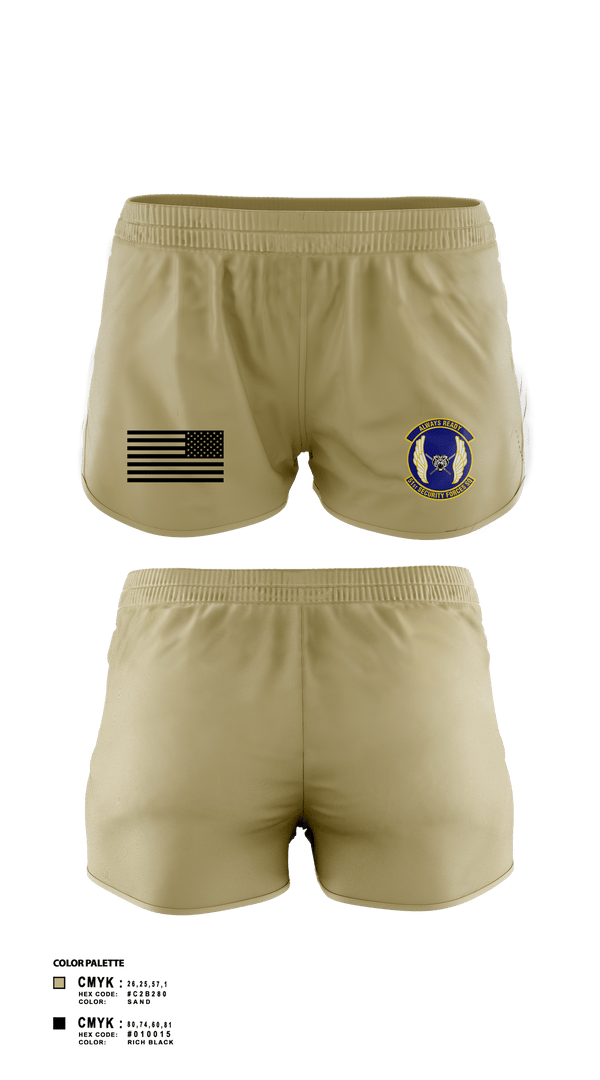 Women's Shorts, 51SFS Metal Tigers, Air Force, Teamtime, Team time, sublimation, custom sports apparel, team uniforms, spirit wear, spiritwear, sports uniforms, custom shirts, team store, custom team store, fundraiser sports, apparel fundraiser