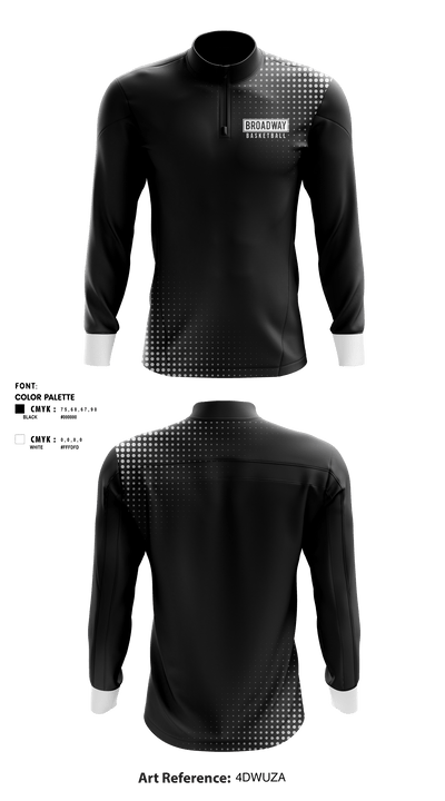BROADWAY 58576994 Quarter Zip Jacket - 1