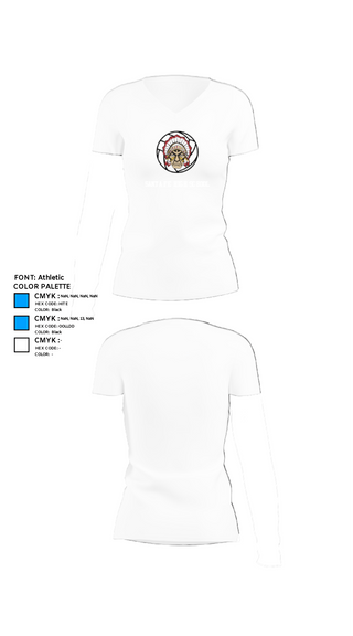 Women's Short Sleeve Vneck Shirt, Santa Fe High School, Women's Volleyball, Teamtime, Team time, sublimation, custom sports apparel, team uniforms, spirit wear, spiritwear, sports uniforms, custom shirts, team store, custom team store, fundraiser sports, apparel fundraiser
