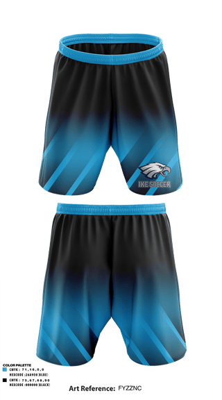 Athletic Shorts With Pockets, IKE, Men's Soccer, Teamtime, Team time, sublimation, custom sports apparel, team uniforms, spirit wear, spiritwear, sports uniforms, custom shirts, team store, custom team store, fundraiser sports, apparel fundraiser