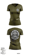 BPOA 222 62021148 Women's Short Sleeve V-neck Shirt - 23