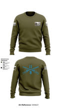 218th Maneuver brigade 66845411 Crew Neck Sweatshirt - 1