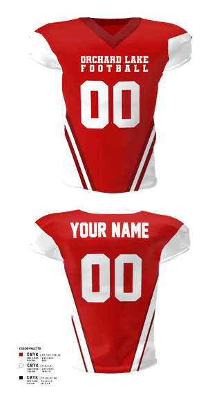 Football Jersey, Orchard Lake St Mary’s, Football, Teamtime, Team time, sublimation, custom sports apparel, team uniforms, spirit wear, spiritwear, sports uniforms, custom shirts, team store, custom team store, fundraiser sports, apparel fundraiser