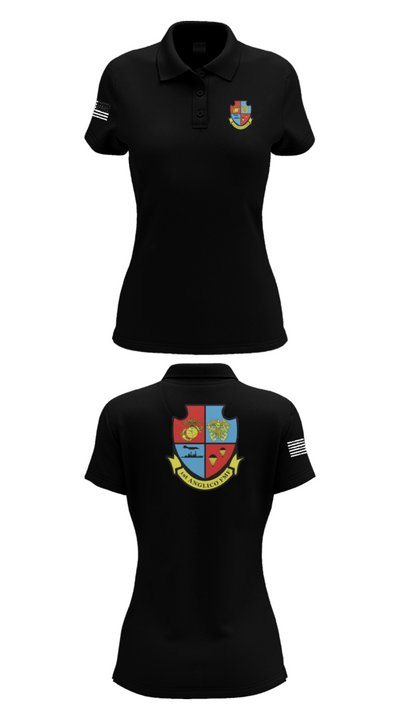 1st Anglico 77697300 Women's Short Sleeve Performance Polo  - 35