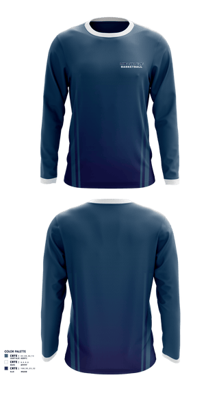 Long Sleeve Performance Shirt, The Culture, Men's Basketball, Teamtime, Team time, sublimation, custom sports apparel, team uniforms, spirit wear, spiritwear, sports uniforms, custom shirts, team store, custom team store, fundraiser sports, apparel fundraiser