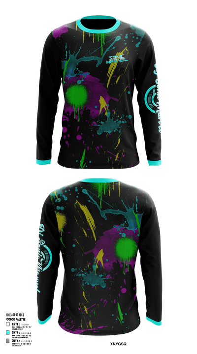 DJ Sonic Marvel 49392469 Long Sleeve Performance Shirt - 4