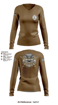 Veritas Christian Academy Softball 71166479 Women's Long Sleeve V-neck Shirt - 2