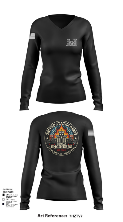 469 En Co 77402732 Women's Long Sleeve V-neck Shirt - 101 (1)