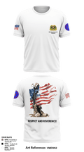 962D QUARTERMASTER COMPANY (MORTUARY AFFAIRS) 48662806 Short Sleeve Performance Shirt - 8