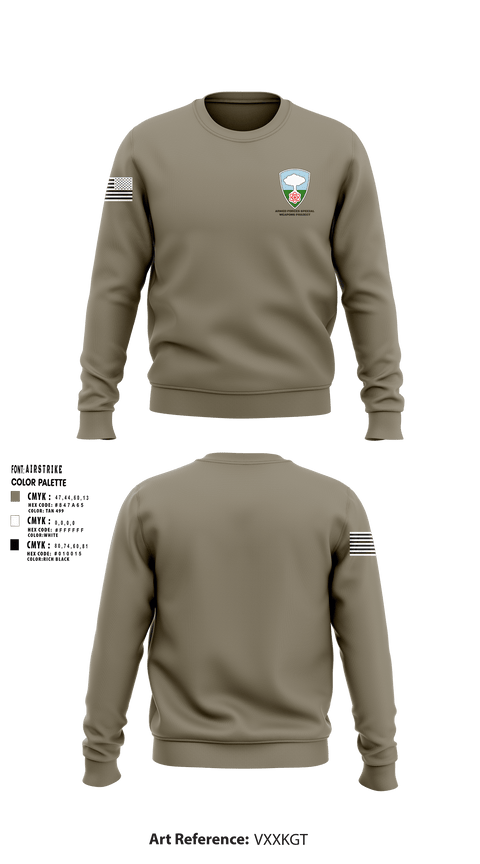 Crew Neck Sweatshirt, Armed forces special weapons project, Army, Teamtime, Team time, sublimation, custom sports apparel, team uniforms, spirit wear, spiritwear, sports uniforms, custom shirts, team store, custom team store, fundraiser sports, apparel fundraiser