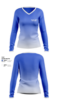 Phoenix Union High School District Classified Employees Association 78319335 Women's Long Sleeve V-neck Shirt - 2