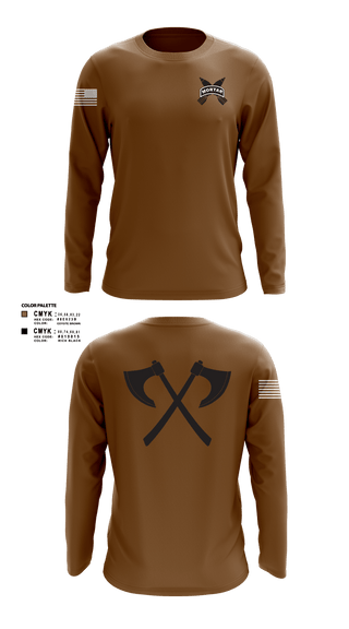Long Sleeve Performance Shirt, Mortars, Army, Teamtime, Team time, sublimation, custom sports apparel, team uniforms, spirit wear, spiritwear, sports uniforms, custom shirts, team store, custom team store, fundraiser sports, apparel fundraiser