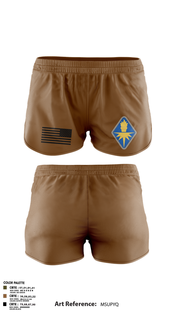 Ranger Panties, USAICOE, Army, Teamtime, Team time, sublimation, custom sports apparel, team uniforms, spirit wear, spiritwear, sports uniforms, custom shirts, team store, custom team store, fundraiser sports, apparel fundraiser