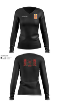 11th MDB 8603189 Women's Long Sleeve V-neck Shirt - 30