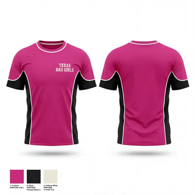 Texas Bad Girls 29021552 Short Sleeve Performance Shirt - 1