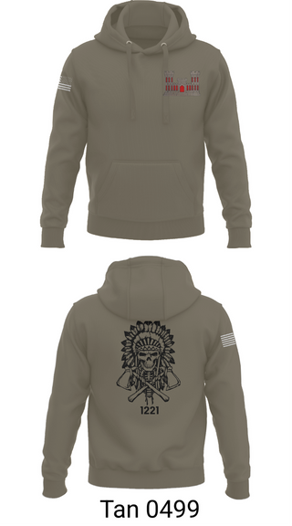 Hoodie, 1221st Route Clearance Co., National Guard, Teamtime, Team time, sublimation, custom sports apparel, team uniforms, spirit wear, spiritwear, sports uniforms, custom shirts, team store, custom team store, fundraiser sports, apparel fundraiser