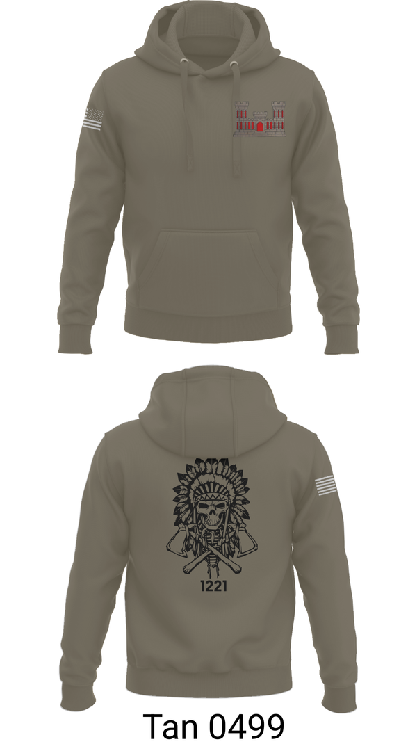 Hoodie, 1221st Route Clearance Co., National Guard, Teamtime, Team time, sublimation, custom sports apparel, team uniforms, spirit wear, spiritwear, sports uniforms, custom shirts, team store, custom team store, fundraiser sports, apparel fundraiser