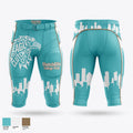 ClutchCity Collrgr Prep Integrated Football Pants - 1