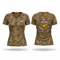 2025 S3 Ops Women's Short Sleeve V-neck Shirt - 1