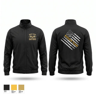 Windbreaker, Goose Creek high school JROTC, Bowling, Teamtime, Team time, sublimation, custom sports apparel, team uniforms, spirit wear, spiritwear, sports uniforms, custom shirts, team store, custom team store, fundraiser sports, apparel fundraiser
