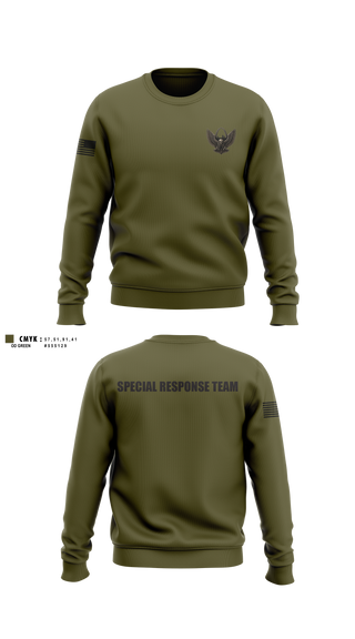 Crew Neck Sweatshirt, St. Louis SRT, Police, Teamtime, Team time, sublimation, custom sports apparel, team uniforms, spirit wear, spiritwear, sports uniforms, custom shirts, team store, custom team store, fundraiser sports, apparel fundraiser