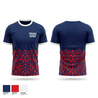 Short Sleeve Performance Shirt, YOUNG GUNS, Baseball, Teamtime, Team time, sublimation, custom sports apparel, team uniforms, spirit wear, spiritwear, sports uniforms, custom shirts, team store, custom team store, fundraiser sports, apparel fundraiser