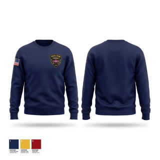 Crew Neck Sweatshirt, Clovis Police Department, Police, Teamtime, Team time, sublimation, custom sports apparel, team uniforms, spirit wear, spiritwear, sports uniforms, custom shirts, team store, custom team store, fundraiser sports, apparel fundraiser
